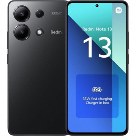 Smartphone XIAOMI Redmi Note 13 6.67" 6Gb 128Gb Negro