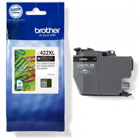 Tinta BROTHER Negro (LC422XLBK)