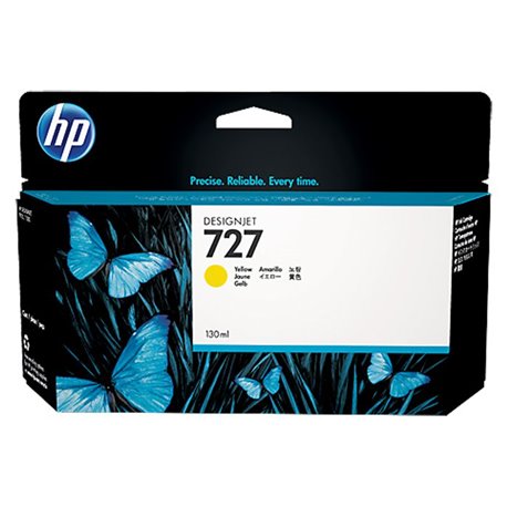 Tinta HP Amarillo 130ml (B3P21A) N727