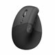 Ratón Vertical LOGITECH Ergo Zurdos Gris (910-006474)