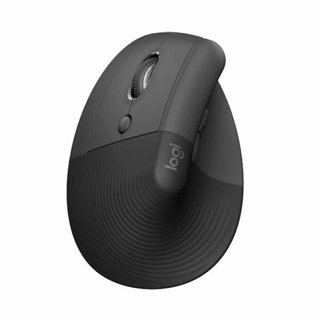 Ratón Vertical LOGITECH Ergo Zurdos Gris (910-006474)