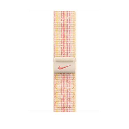 Correa Apple Loop Nike 49mm Blanca/Rosa (MUJY3ZM/A)