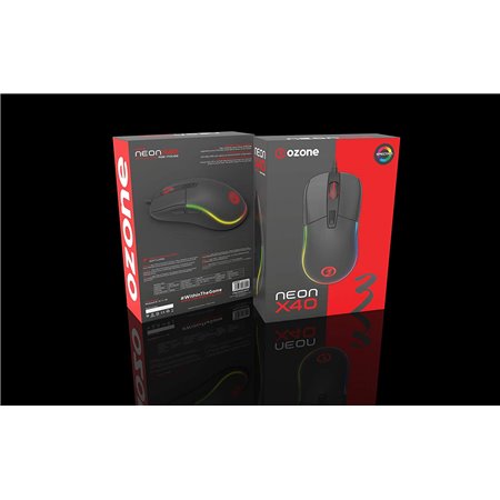 Ratón Gaming OZONE Neon X40 Óptico 7200dpi (OZNEONX40)