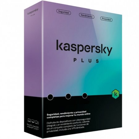 Antivirus Kaspersky Plus 1U 1A(KL1042S5AFS-MSB-CAHO-ES)