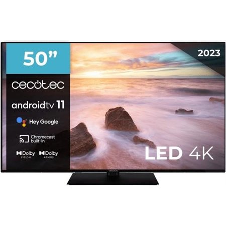 TV CECOTEC 50" ALU20050Z UHD 4K HDMI Android TV (02598)