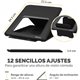 Soporte Portátiles Fellowes Breyta Negro (100016558)