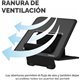 Soporte Portátiles Fellowes Breyta Negro (100016558)