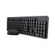 Teclado+raton TRUST Ody II Wireless Negro (25020)