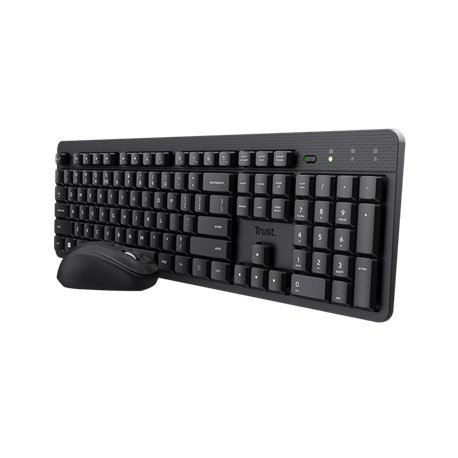 Teclado+raton TRUST Ody II Wireless Negro (25020)