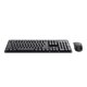 Teclado+raton TRUST Ody II Wireless Negro (25020)