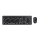 Teclado+raton TRUST Ody II Wireless Negro (25020)