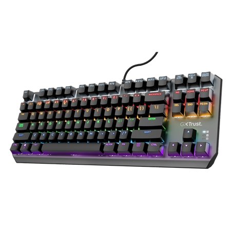 Teclado Gaming Trust GXT 834 Callaz RGB Negro (24407)