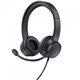Auric+Micrófono Trust HS-150 para PC Negros (25333)