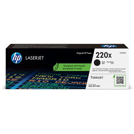 Toner HP LaserJet 220X Negro 7500 páginas (W2200X)