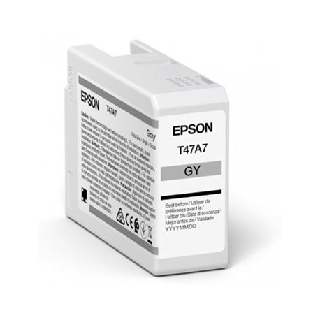 Tinta Epson T47A7 Gris 50ml (C13T47A700)