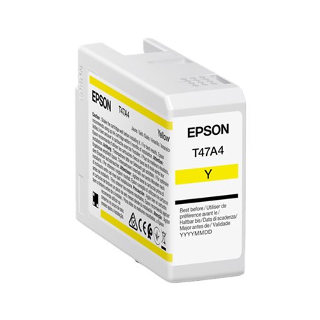 Tinta Epson T47A4 Amarillo 50ml (C13T47A400)