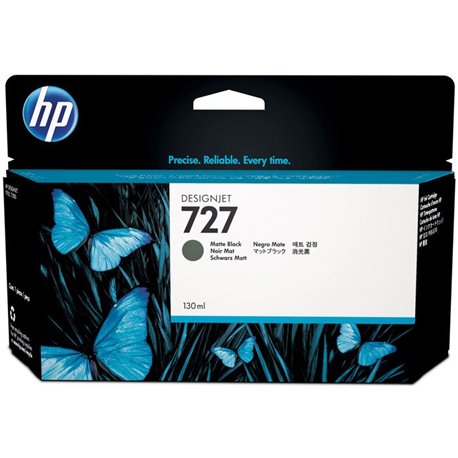 Tinta HP Negro Mate 130ml (B3P22A) N727