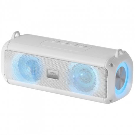 Altavoz Mars Gaming 20W RGB Bluetooth Blanco (MSBXTW)