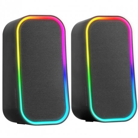 Altavoces Mars Gaming 2.0 20W BT RGB Negros (MSOM)