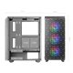 Semitorre Mars Gaming 3x120mm RGB ATX Blanca (MCMAGW)